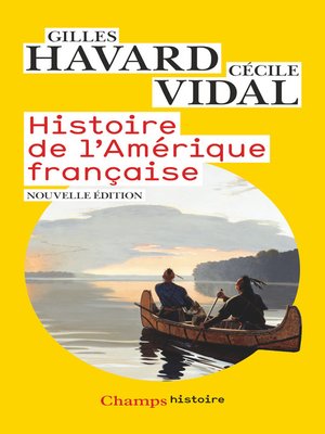 cover image of Histoire de l'Amérique française
